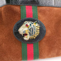 RajahBrown×BlackSuede × leather537219D025700553ラジャブラウン×ブラックスエード×レザー537219D025700553