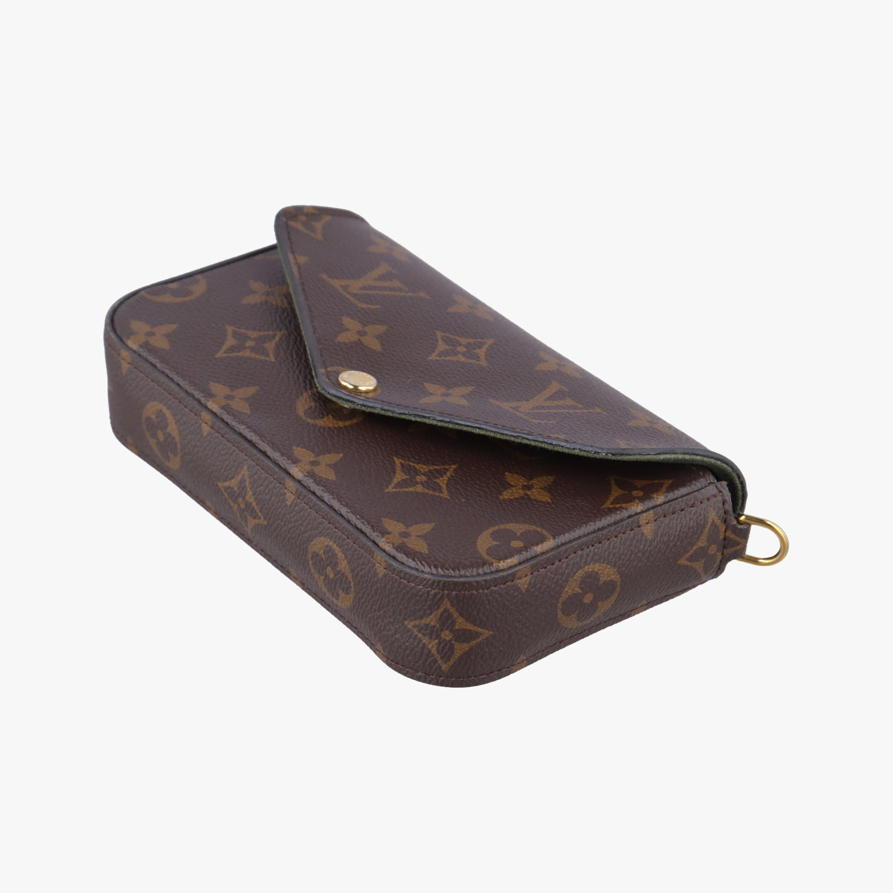 Multi Pochette FeLICIEBrownMonogram CanvasM80091ICチップミュルティ ポシェット フェリシーモノグラム/ブラウン系モノグラムキャンバスM80091ICチップ