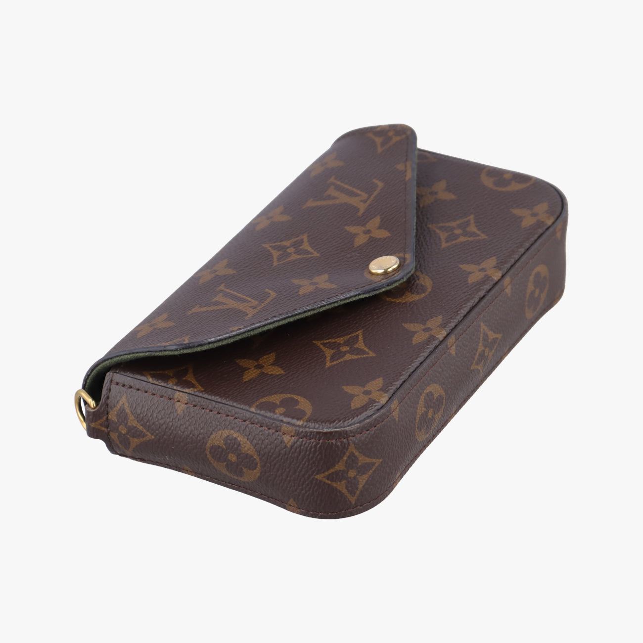 Multi Pochette FeLICIEBrownMonogram CanvasM80091ICチップミュルティ ポシェット フェリシーモノグラム/ブラウン系モノグラムキャンバスM80091ICチップ