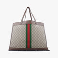 Ophidiabeige×red×greenPVC coated canvas547947F026566097オフィディアベージュ×レッド×グリーンPVCコーティングキャンバス547947F026566097