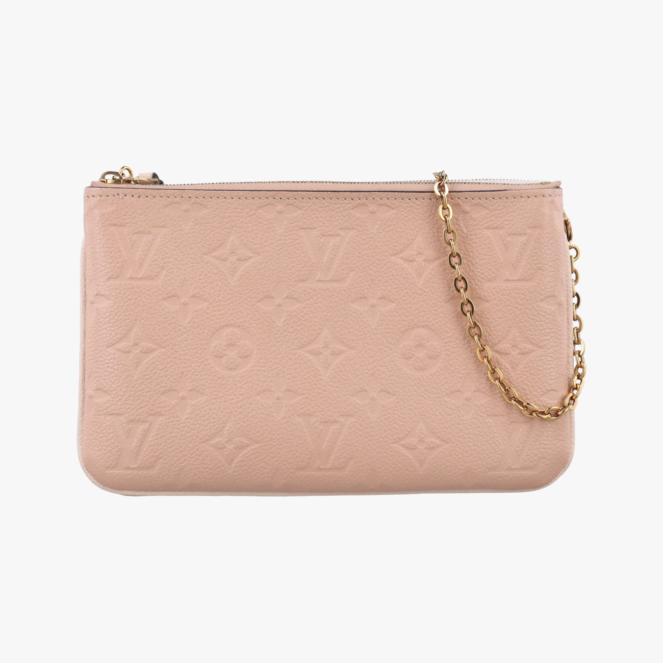 Double Zip PochettePinkMonogram EmpreinteM63919GI4118ポシェットドゥーブルジップピンクモノグラム アンプラントM63919GI4118