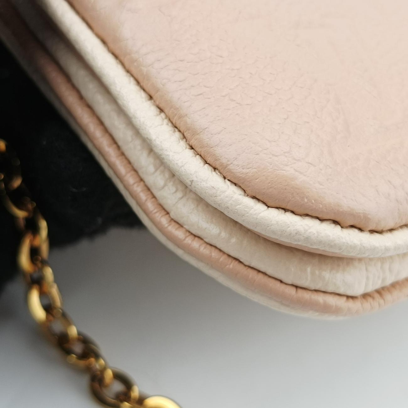 Double Zip PochettePinkMonogram EmpreinteM63919GI4118ポシェットドゥーブルジップピンクモノグラム アンプラントM63919GI4118