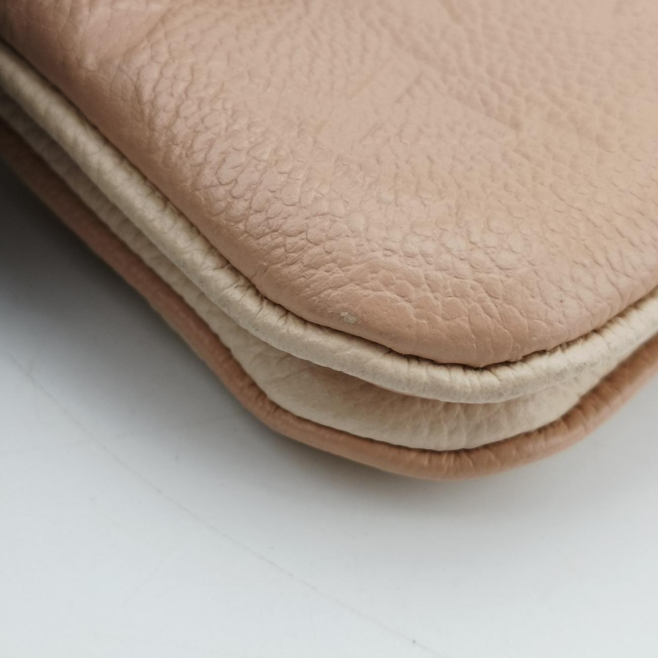 Double Zip PochettePinkMonogram EmpreinteM63919GI4118ポシェットドゥーブルジップピンクモノグラム アンプラントM63919GI4118