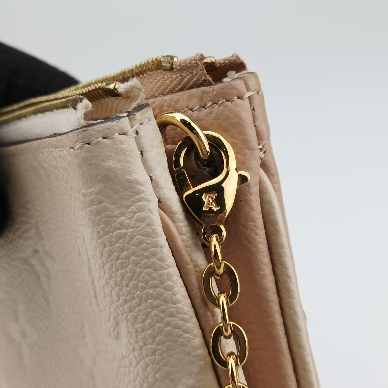 Double Zip PochettePinkMonogram EmpreinteM63919GI4118ポシェットドゥーブルジップピンクモノグラム アンプラントM63919GI4118