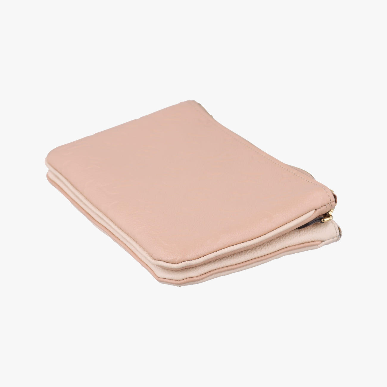 Double Zip PochettePinkMonogram EmpreinteM63919GI4118ポシェットドゥーブルジップピンクモノグラム アンプラントM63919GI4118