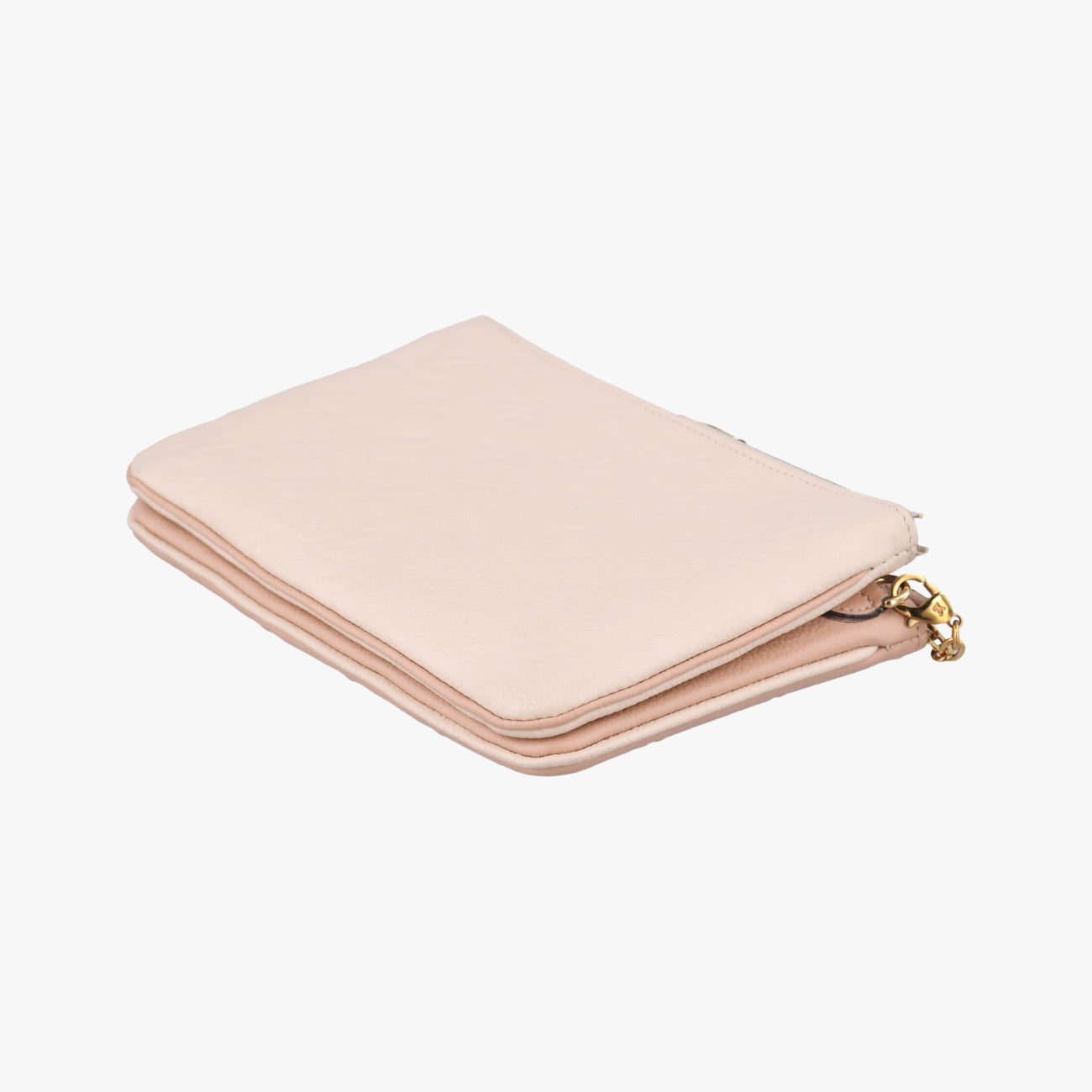 Double Zip PochettePinkMonogram EmpreinteM63919GI4118ポシェットドゥーブルジップピンクモノグラム アンプラントM63919GI4118