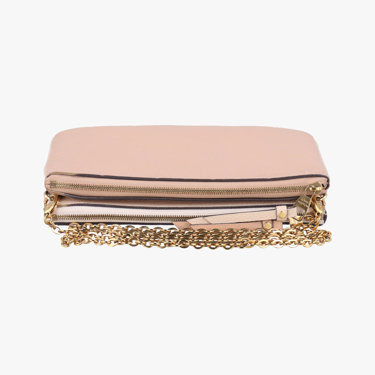 Double Zip PochettePinkMonogram EmpreinteM63919GI4118ポシェットドゥーブルジップピンクモノグラム アンプラントM63919GI4118