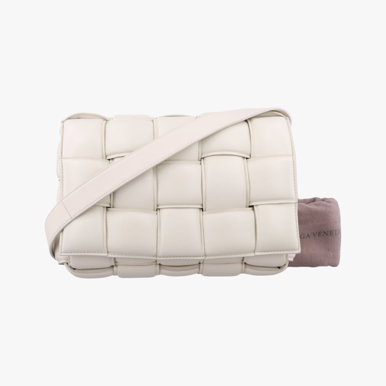 Padded CASSETTEWhitelambskinB08874789Qパデッド カセットホワイトラムスキンB08874789Q