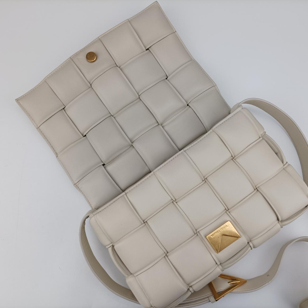Padded CASSETTEWhitelambskinB08874789Qパデッド カセットホワイトラムスキンB08874789Q