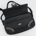 bijou stud stoneBlackSAFFIANO Leather180 8ビジュー スタッズ ストーンブラックサフィアーノレザー180 8