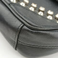 bijou stud stoneBlackSAFFIANO Leather180 8ビジュー スタッズ ストーンブラックサフィアーノレザー180 8