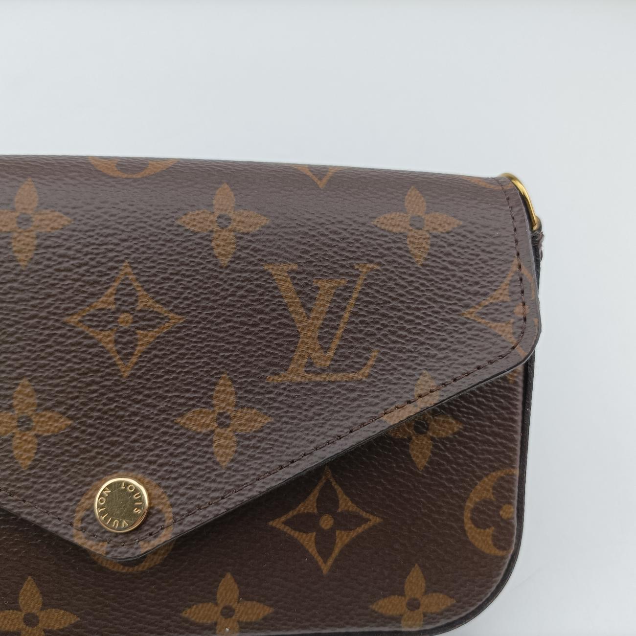 Multi Pochette FeLICIEBrownMonogram CanvasM80091MI5200ミュルティ ポシェット フェリシーモノグラム/ブラウン系モノグラムキャンバスM80091MI5200
