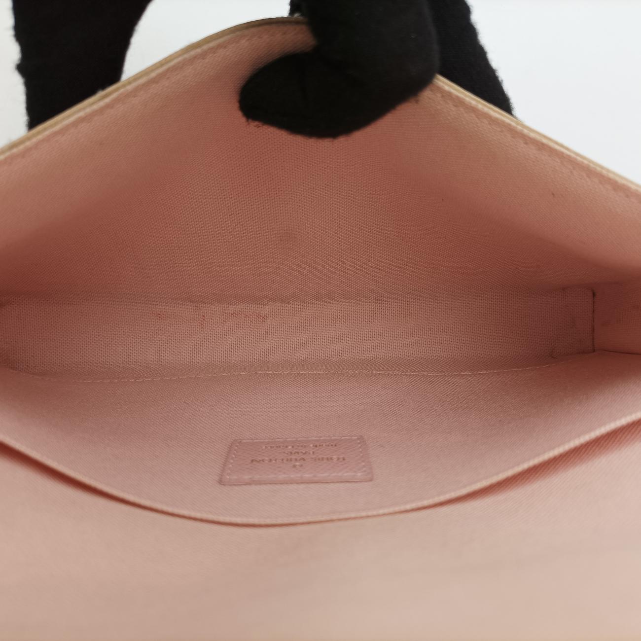 Pochette FeLICIEAzurDamier CanvasN63106MI0178ポシェットフェリシーアズールダミエキャンバスN63106MI0178