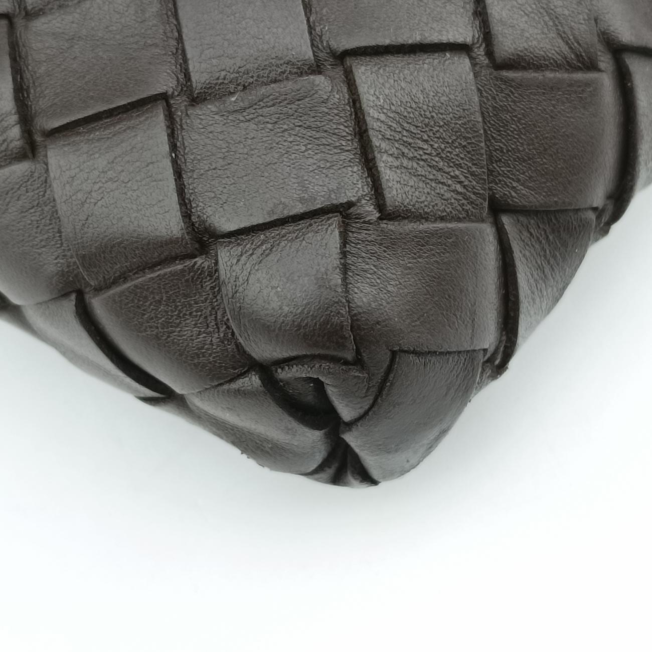 IntrecciatoBrownlambskinB00905444MイントレチャートブラウンラムスキンB00905444M