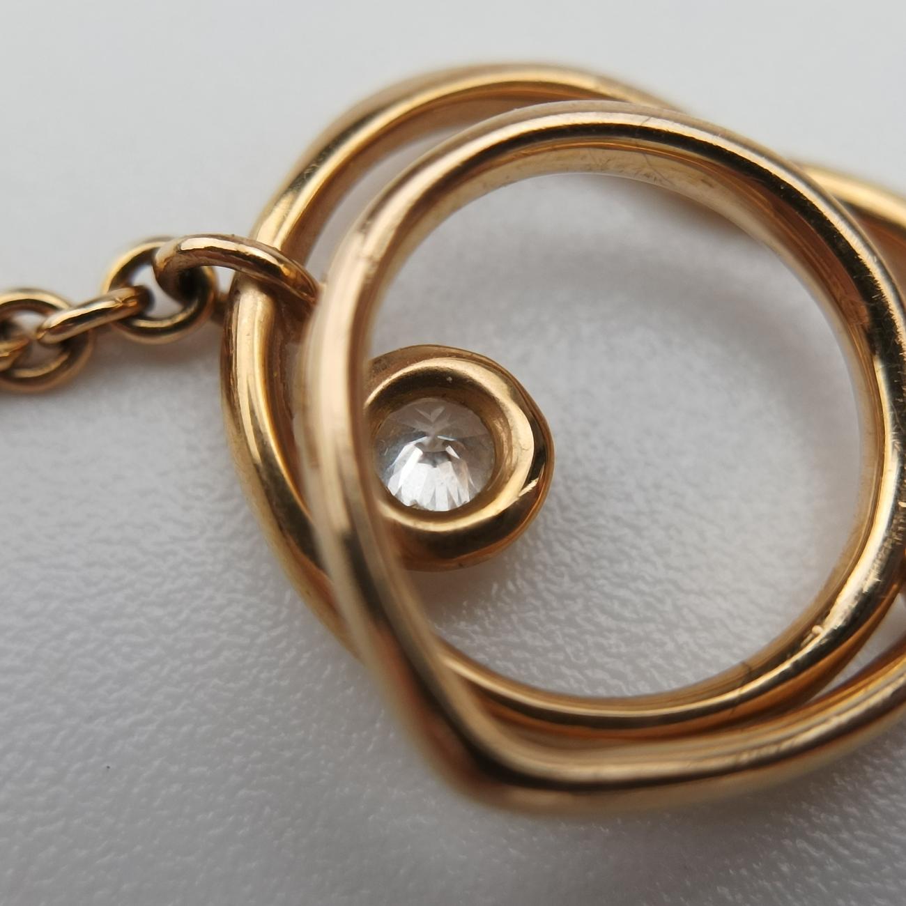 Vertige Coeur diamondGoldenAU75019W088552ヴェルティージュクールゴールドAU75019W088552