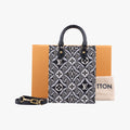 SINCE1854 Petit Sac Plat 2020AWblack×whitemonogram jacquardM80484SP0221SINCE1854 プティット サックプラ 2020AWブラック×ホワイトモノグラム ジャガードM80484SP0221