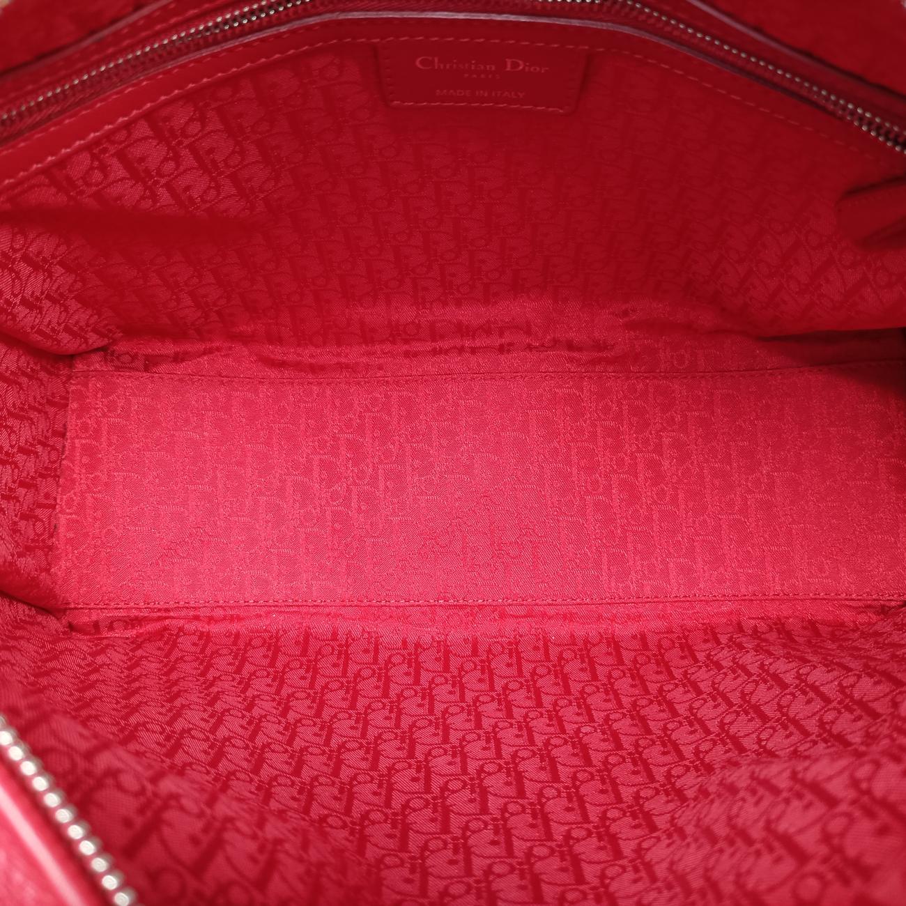 Lady DiorRedlambskin11-MA-1111レディディオールレッドラムスキン11-MA-1111