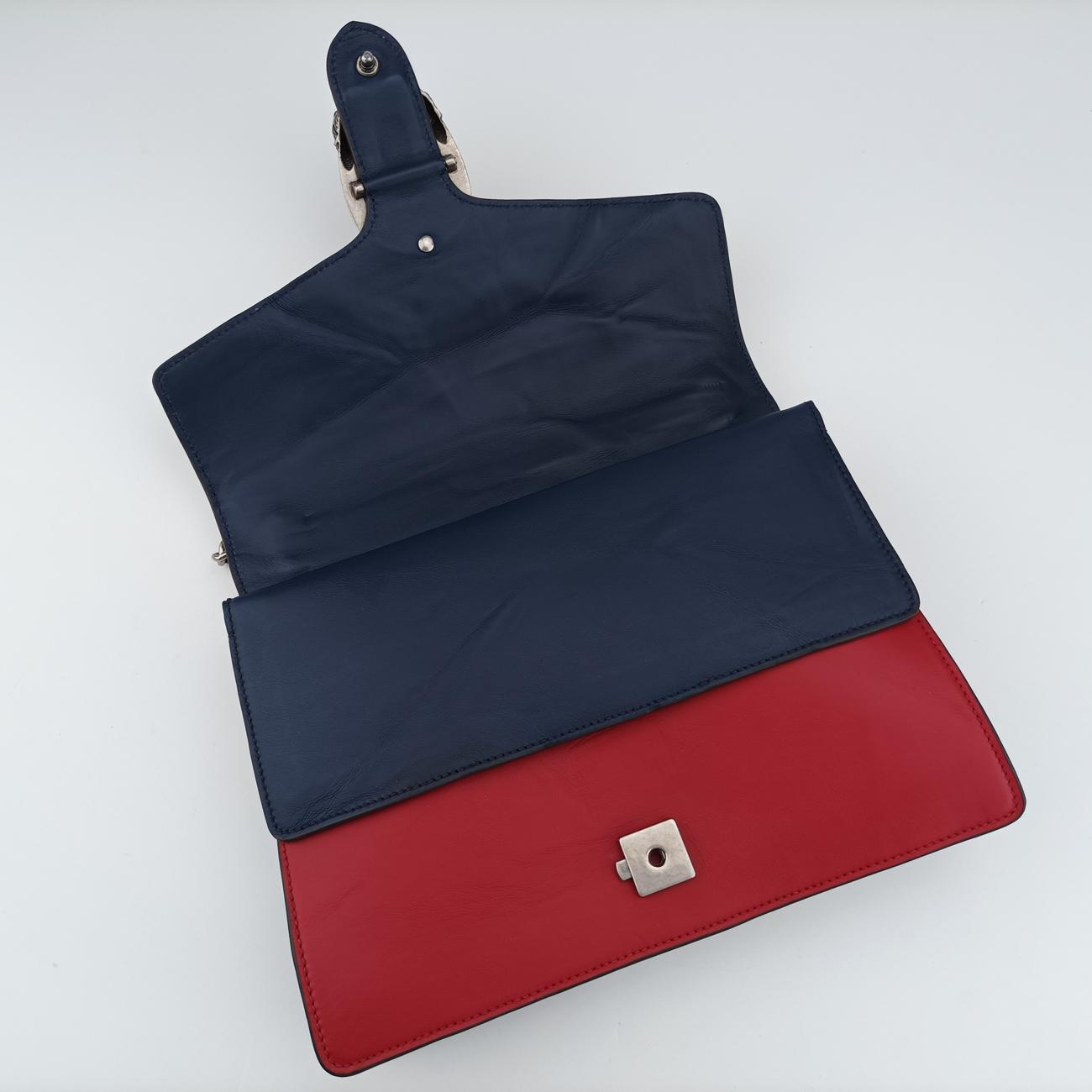 DionysusRed x White ×Bluex MulticolorLeather403348B021302689ディオニュソスレッド×ホワイト×ブルー×マルチカラーレザー403348B021302689