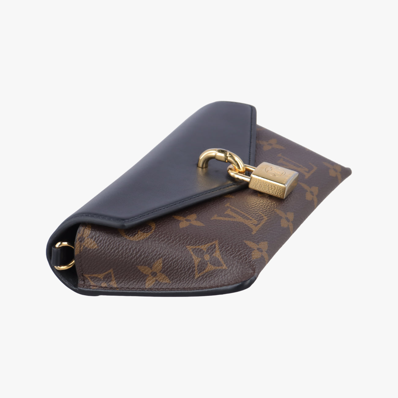 Padlock on strapBrown×Noir　Monogram canvas×leatherM80559ICチップパドロックオンストラップモノグラム/ブラウン系×ノワールモノグラムキャンバス×カーフレザーM80559ICチップ