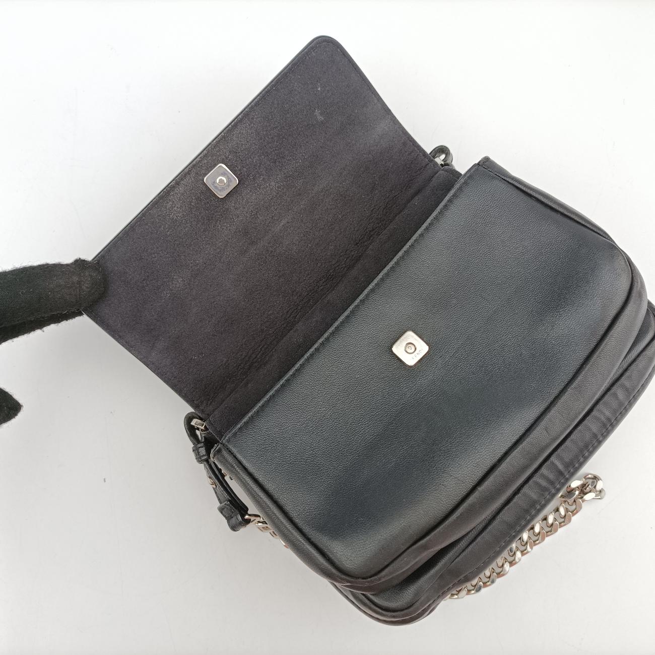 Micro Monster Double BaguetteBlackLeather8M03718M0371-18F-169-8241マイクロモンスター ダブルバゲットブラックレザー8M03718M0371-18F-169-8241