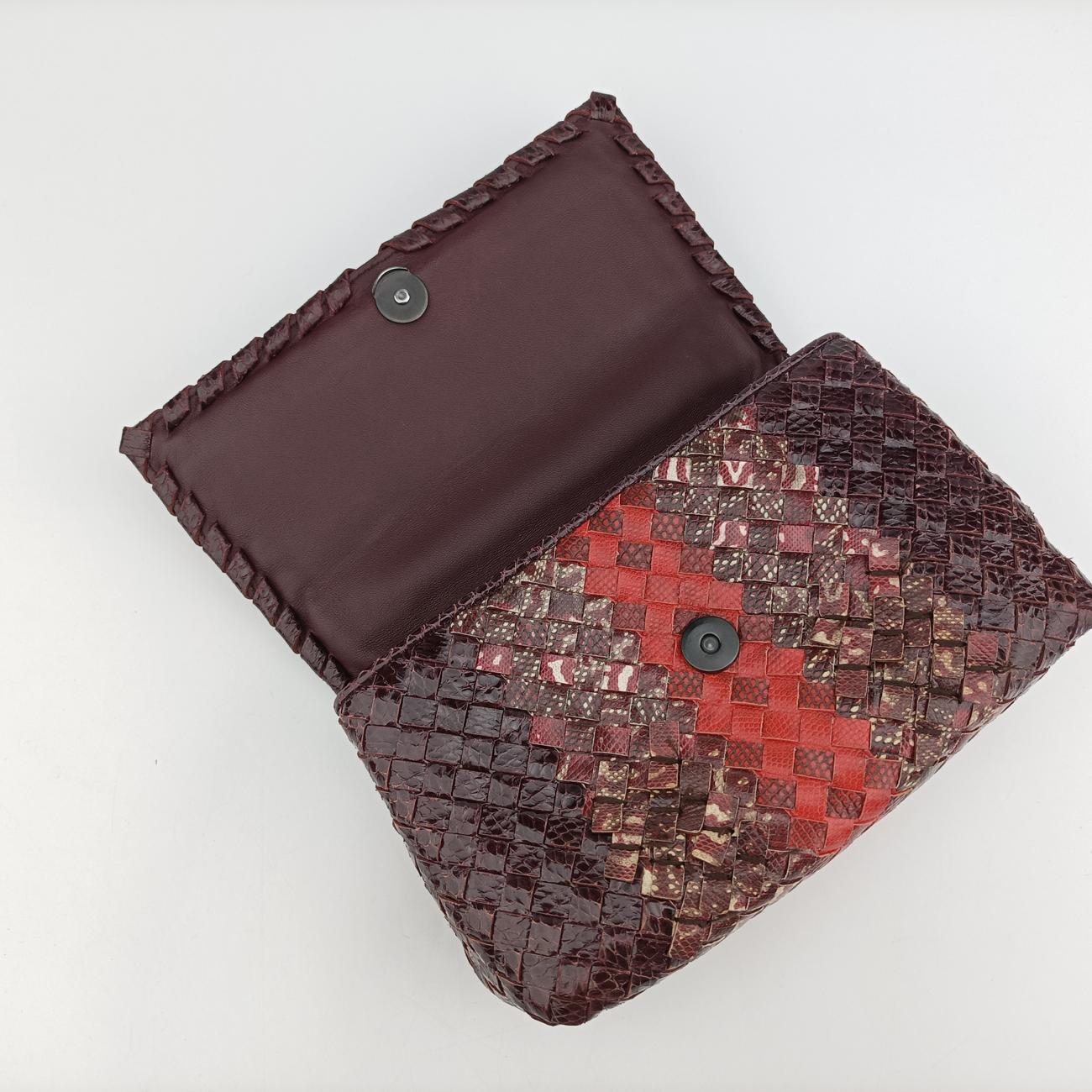 Olimpia IntrecciatoMulticoloursnakeskinB07156511Zオリンピア イントレチャートマルチカラーヘビ革B07156511Z