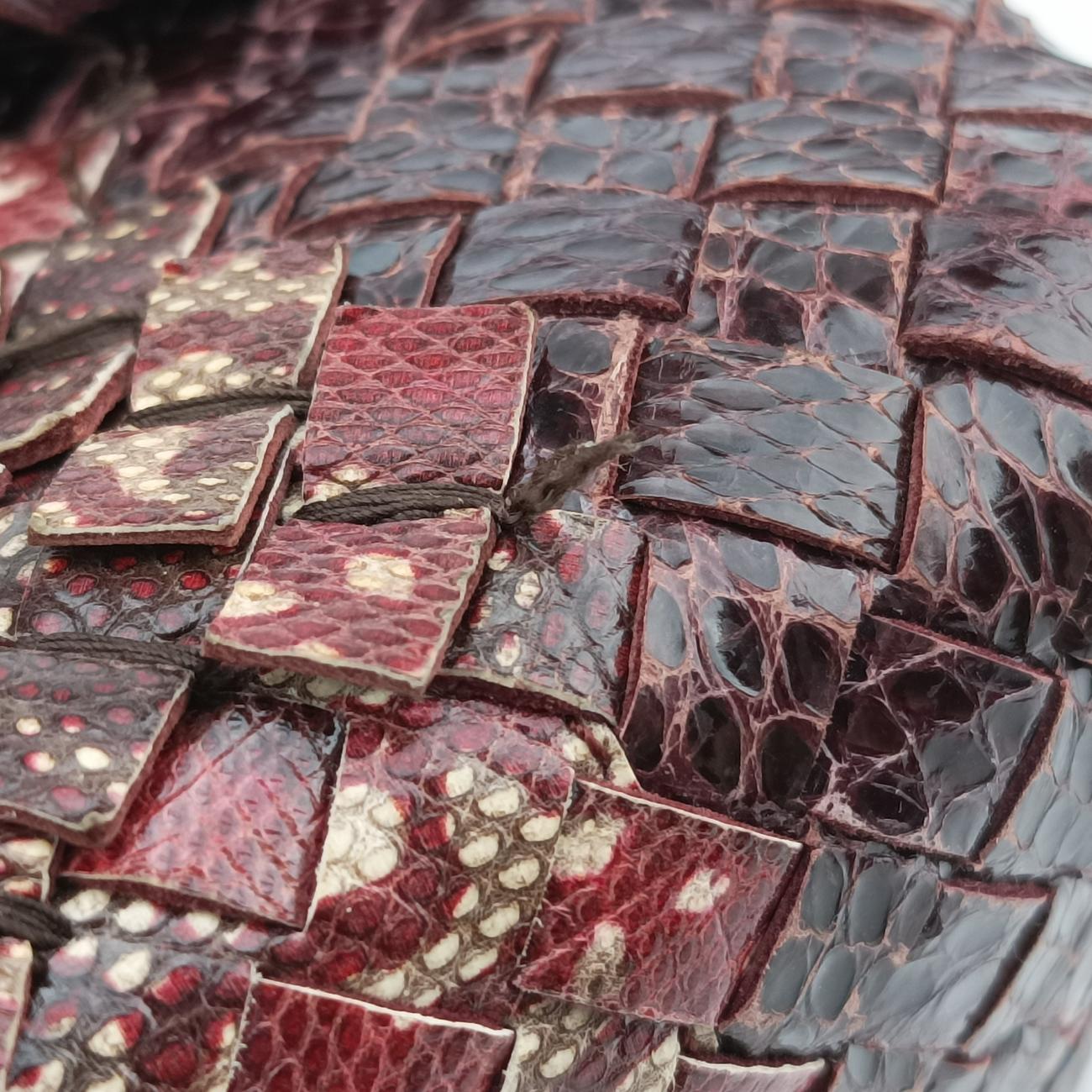 Olimpia IntrecciatoMulticoloursnakeskinB07156511Zオリンピア イントレチャートマルチカラーヘビ革B07156511Z