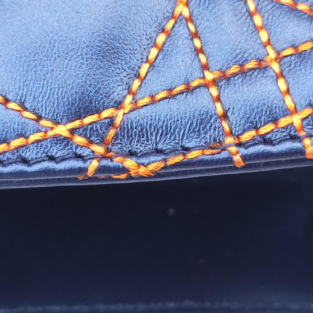 Lady DiorPurple x Orange x BrownLeather15-BO-1121レディディオールパープル×オレンジ×ブラウンレザー15-BO-1121