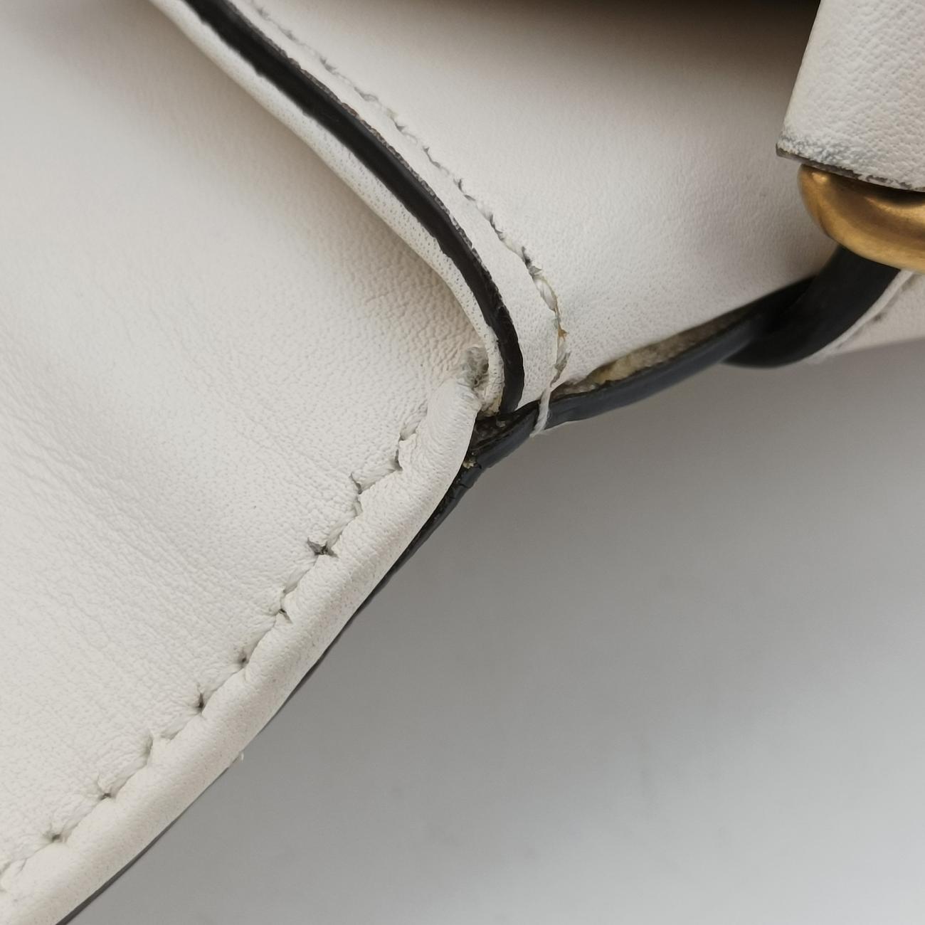 Broadway Pearl BeeWhiteLeather453778A021620502ブロードウェイ パール ビーホワイトレザー453778A021620502