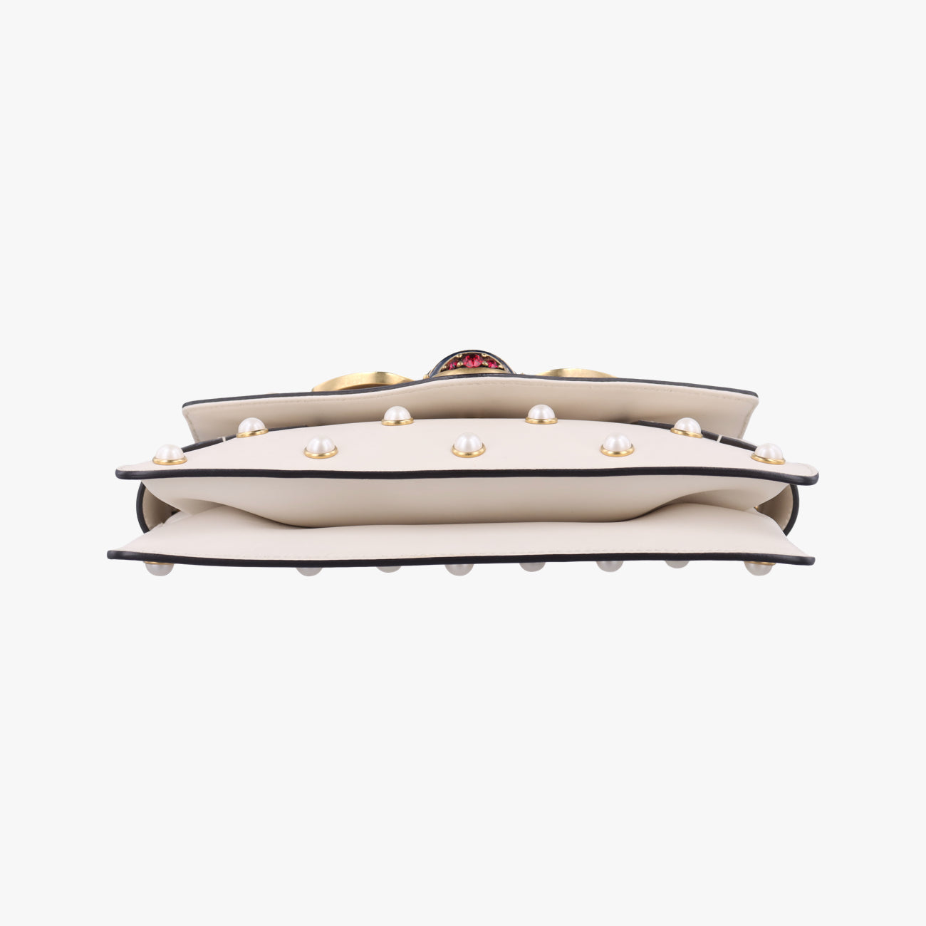 Broadway Pearl BeeWhiteLeather453778A021620502ブロードウェイ パール ビーホワイトレザー453778A021620502