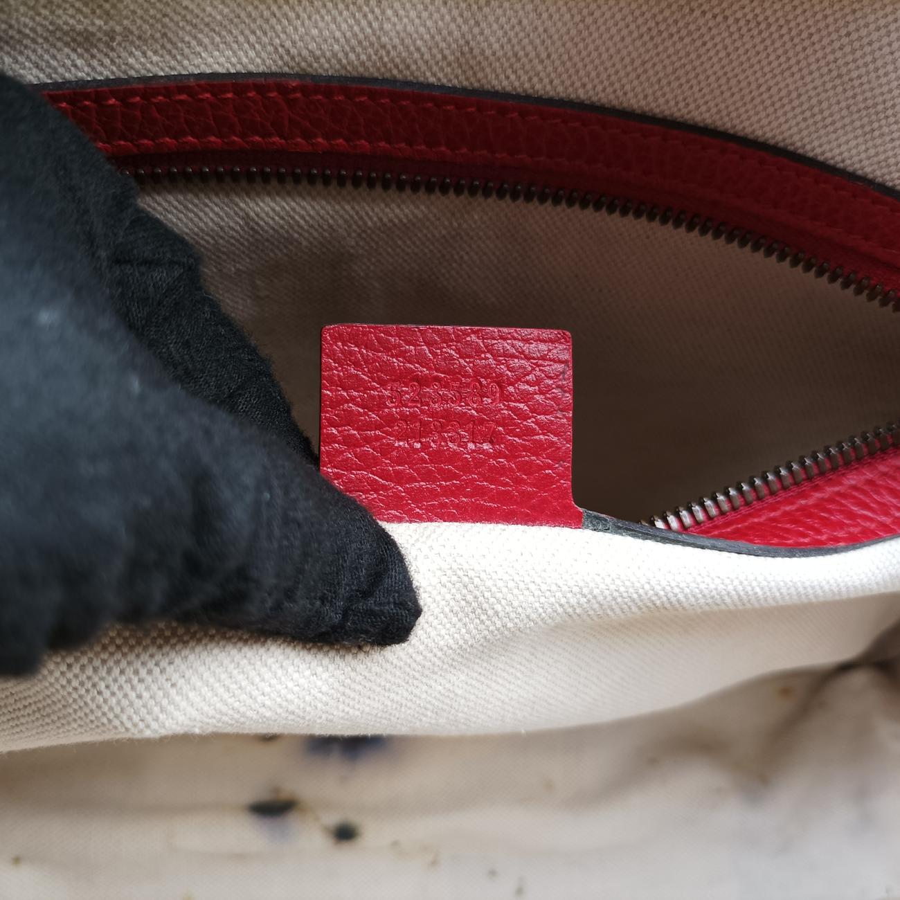 Print MessengerRedLeather523589I0124889769プリントメッセンジャーレッドレザー523589I0124889769
