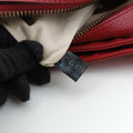 Print MessengerRedLeather523589I0124889769プリントメッセンジャーレッドレザー523589I0124889769