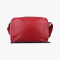 Print MessengerRedLeather523589I0124889769プリントメッセンジャーレッドレザー523589I0124889769