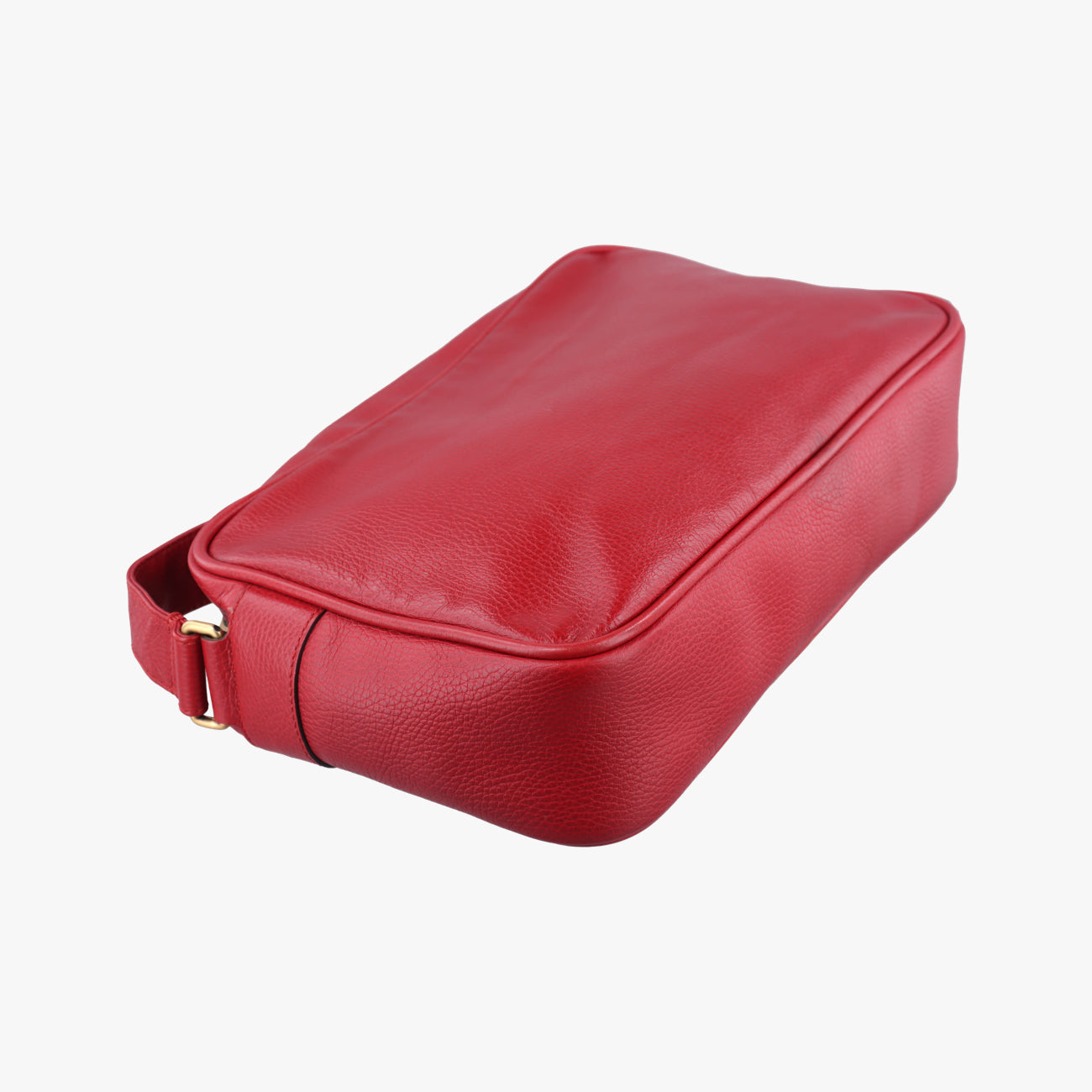 Print MessengerRedLeather523589I0124889769プリントメッセンジャーレッドレザー523589I0124889769