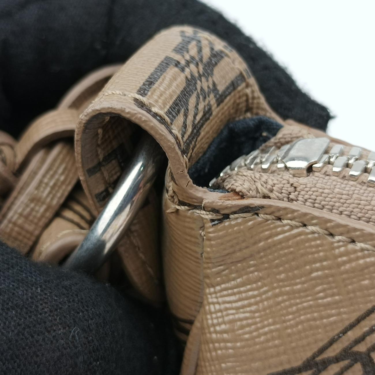 Le Cagole miniBrownPVC Coated Canvas671309.2762.O.628147ル カゴール ミニブラウンPVCコーティングキャンバス671309.2762.O.628147