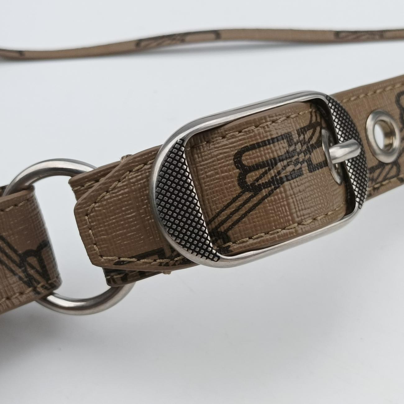 Le Cagole miniBrownPVC Coated Canvas671309.2762.O.628147ル カゴール ミニブラウンPVCコーティングキャンバス671309.2762.O.628147