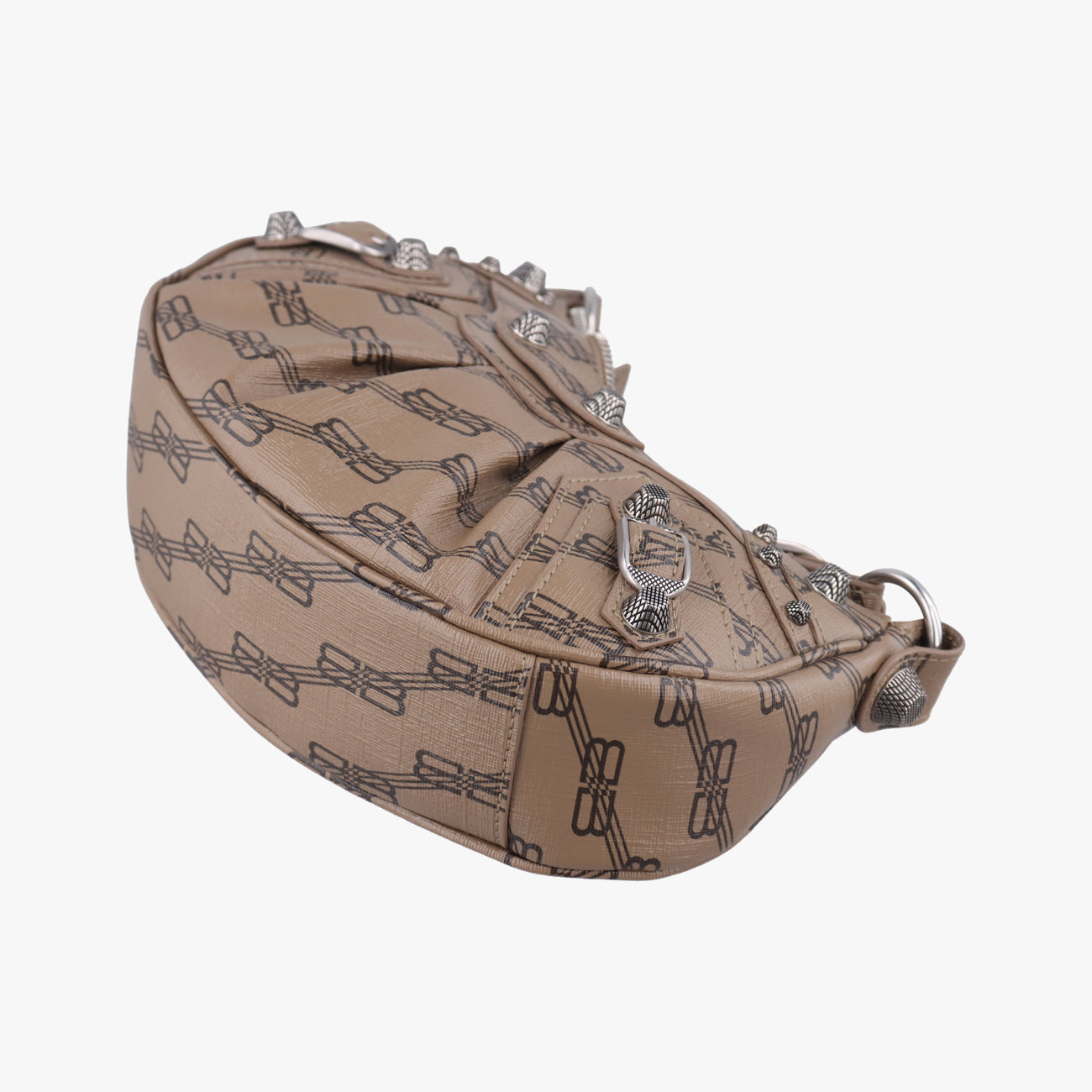 Le Cagole miniBrownPVC Coated Canvas671309.2762.O.628147ル カゴール ミニブラウンPVCコーティングキャンバス671309.2762.O.628147