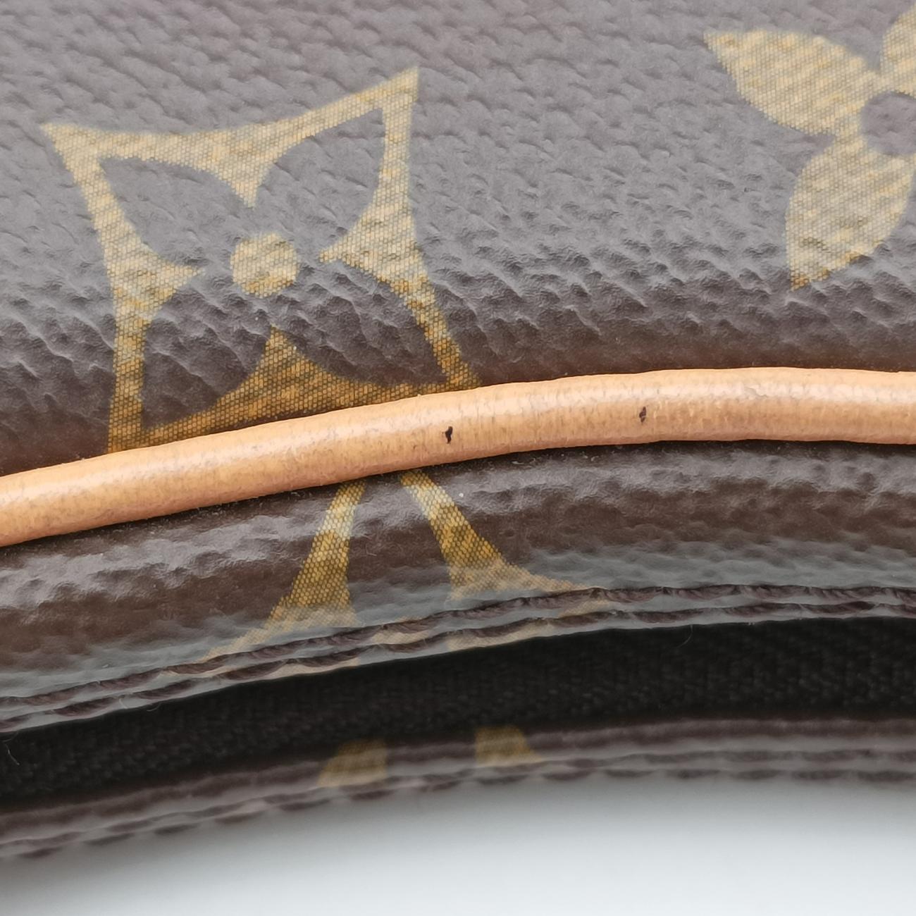 loopBrownPVC coated canvasM81098ICチップループモノグラム/ブラウン系×ブラウンPVCコーティングキャンバスM81098ICチップ