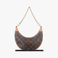 loopBrownPVC coated canvasM81098ICチップループモノグラム/ブラウン系×ブラウンPVCコーティングキャンバスM81098ICチップ