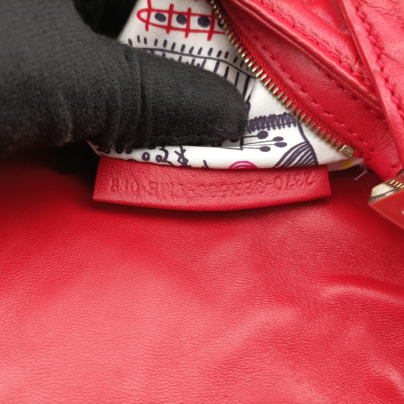 BAGUETTERedlambskin8BR6002370-8BR600-YME-088マンマバケットレッドラムスキン8BR6002370-8BR600-YME-088