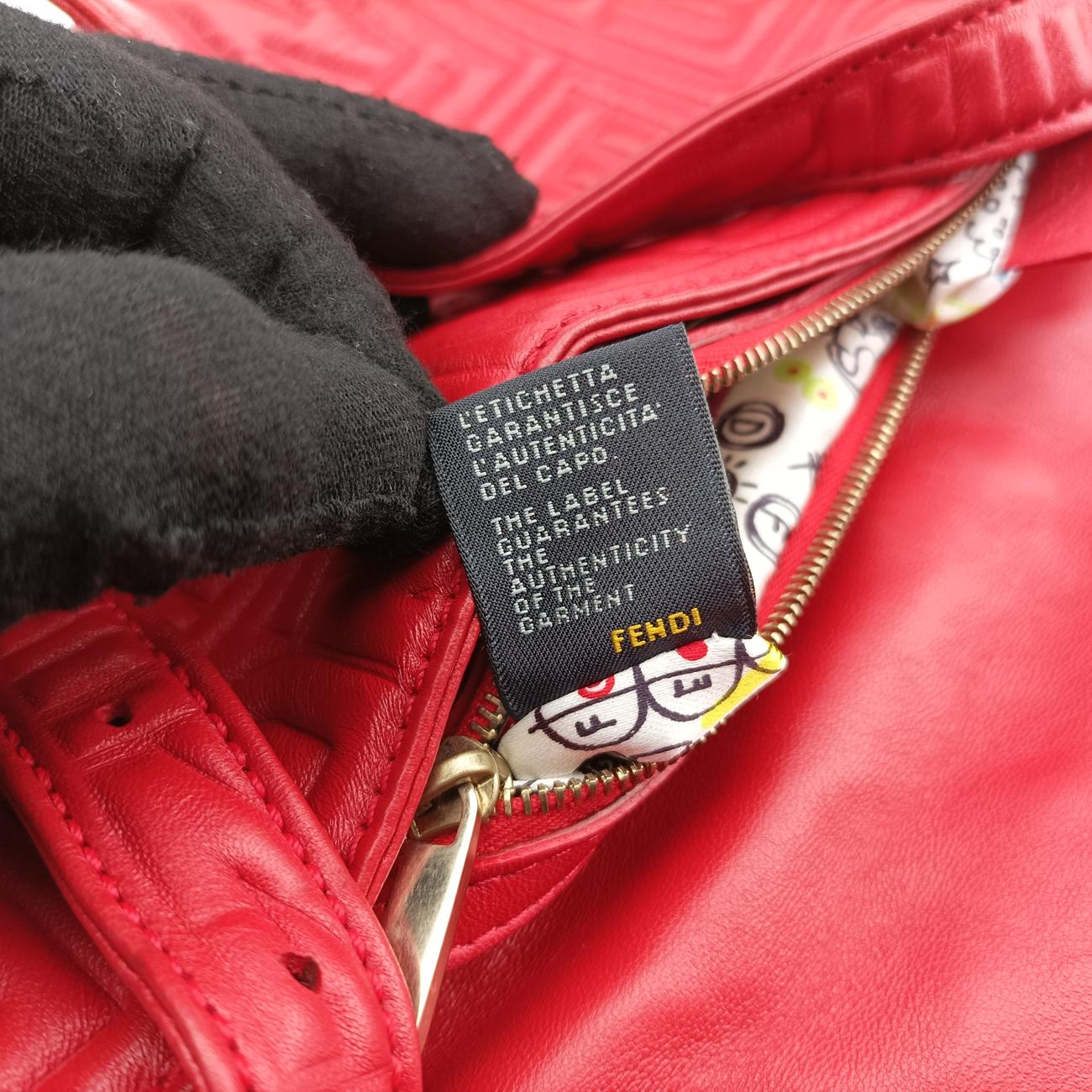BAGUETTERedlambskin8BR6002370-8BR600-YME-088マンマバケットレッドラムスキン8BR6002370-8BR600-YME-088