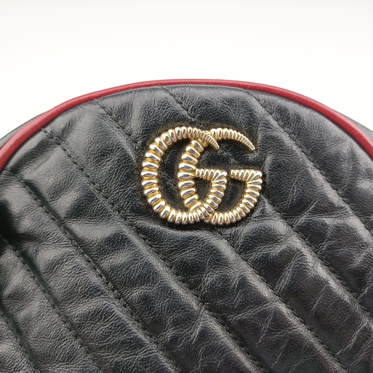 GG MarmontBlack×RedLeather550154E030725935GGマーモントブラック×レッドレザー550154E030725935