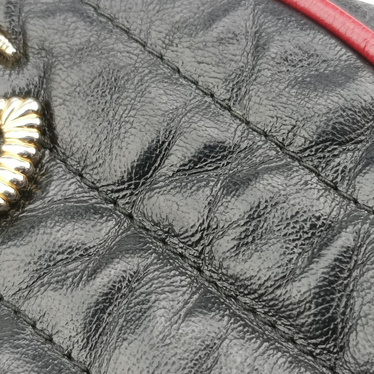 GG MarmontBlack×RedLeather550154E030725935GGマーモントブラック×レッドレザー550154E030725935