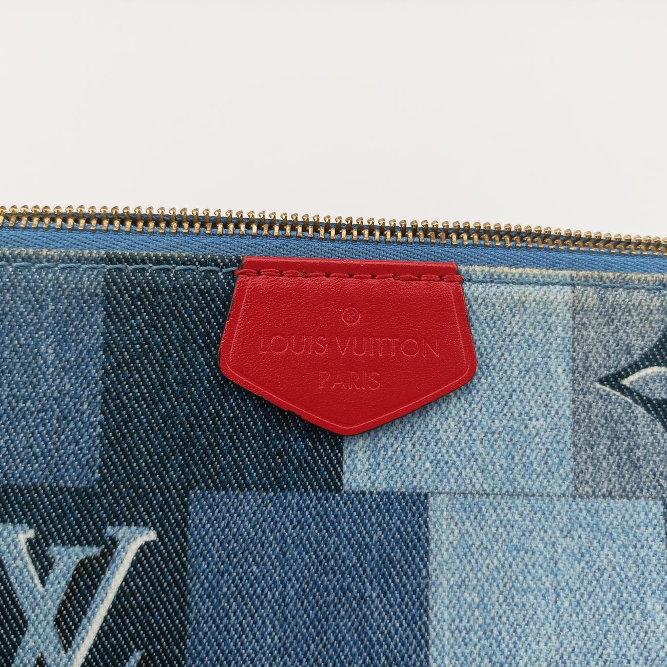 ochette AccessoiresBlue×RougedenimM44990SP4119 SP4149 SP4199ポシェット アクセソワールブルー×ルージュデニム M44990SP4119 SP4149 SP4199