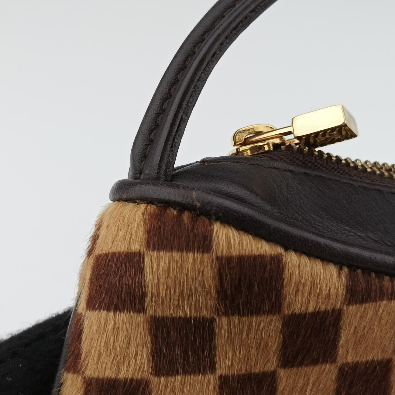 Damier SauvageBrown×BeigePonyhairM92132Lot number unknownダミエソバージュブラウン×ベージュハラコM92132製番不明