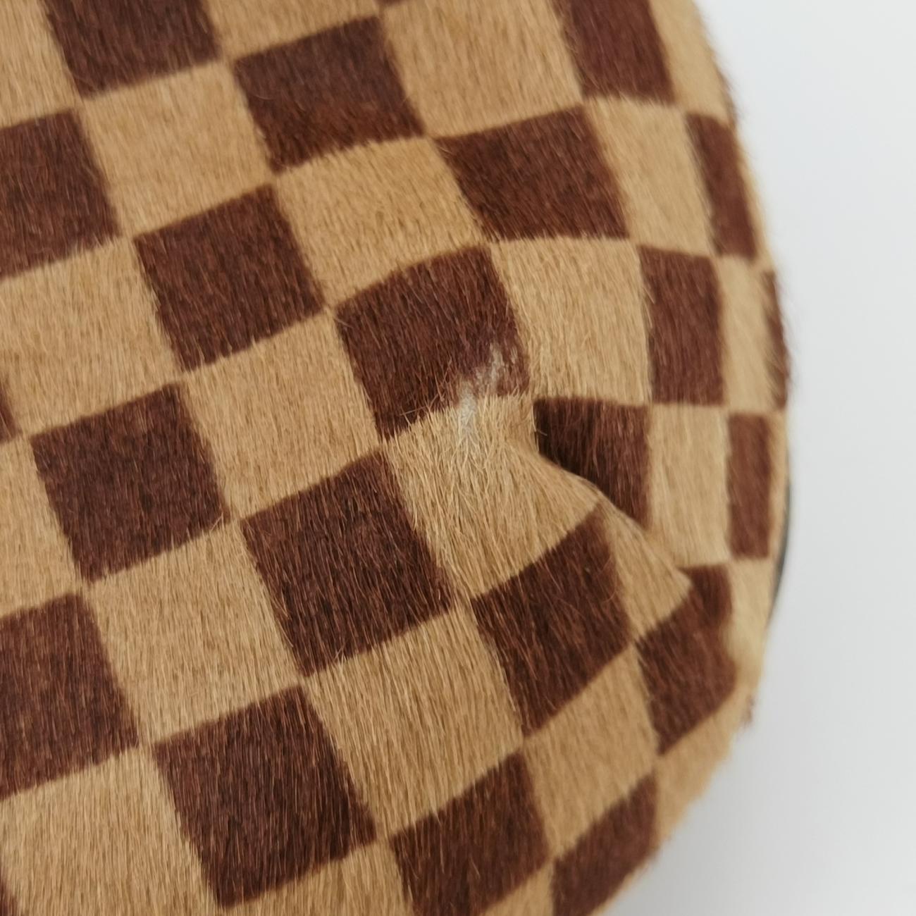 Damier SauvageBrown×BeigePonyhairM92132Lot number unknownダミエソバージュブラウン×ベージュハラコM92132製番不明