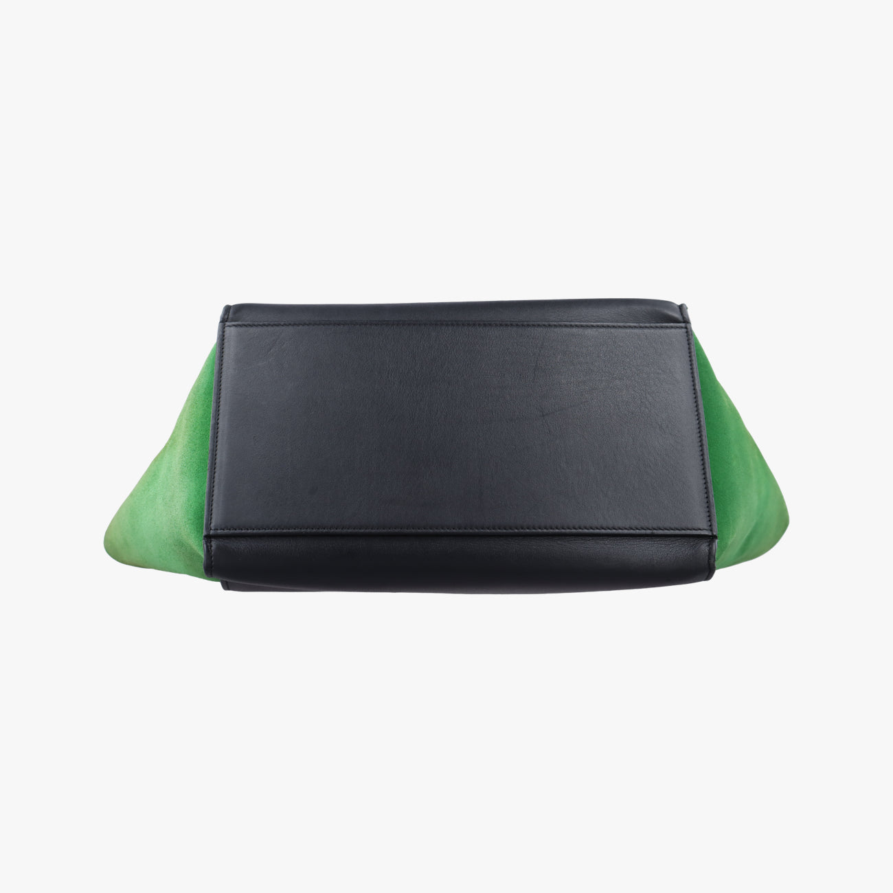 TrapezeBlack x Green×NavyLeather x suedeU-PA-0124トラペーズブラック×グリーン×ネイビーレザー×スエードU-PA-0124