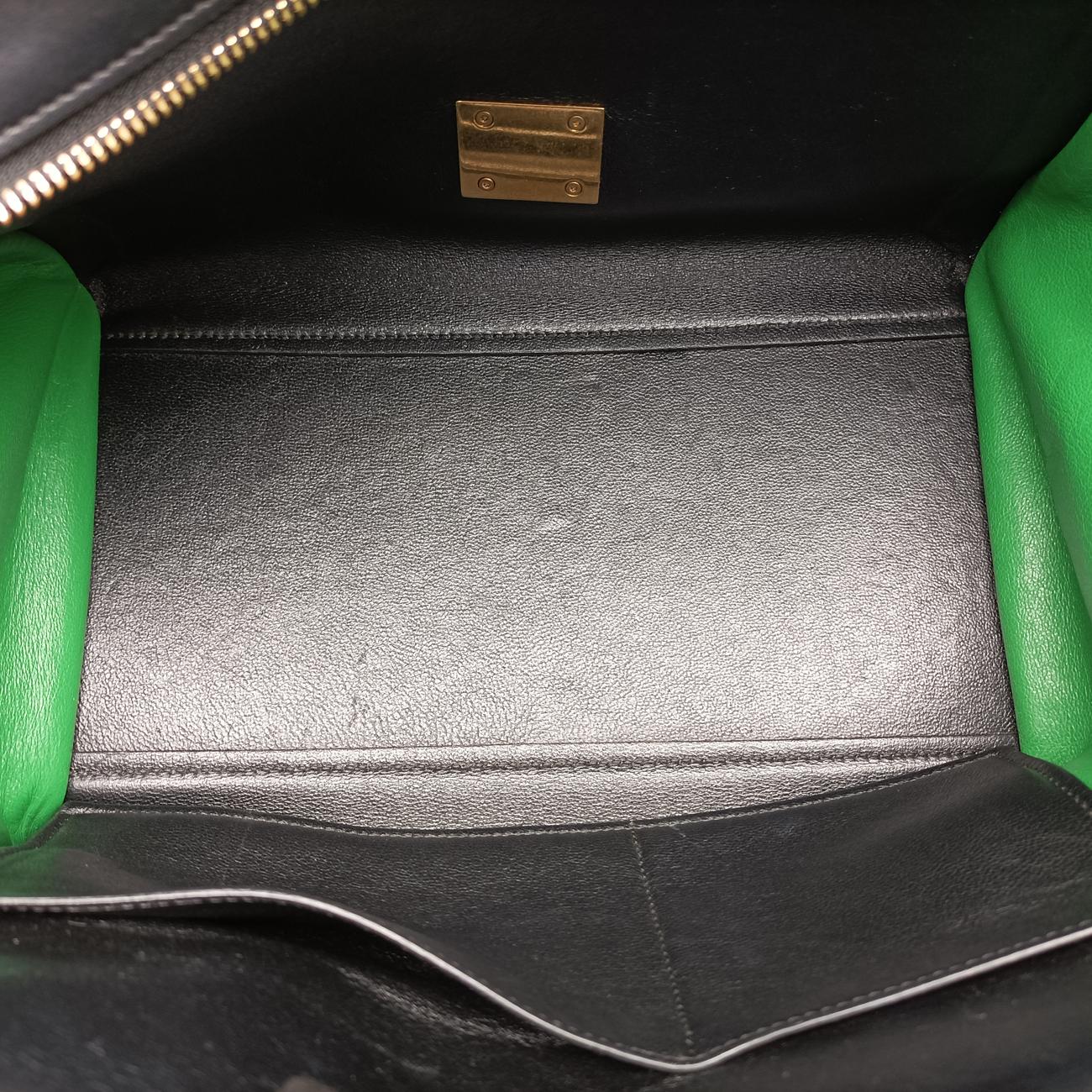 TrapezeBlack x Green×NavyLeather x suedeU-PA-0124トラペーズブラック×グリーン×ネイビーレザー×スエードU-PA-0124