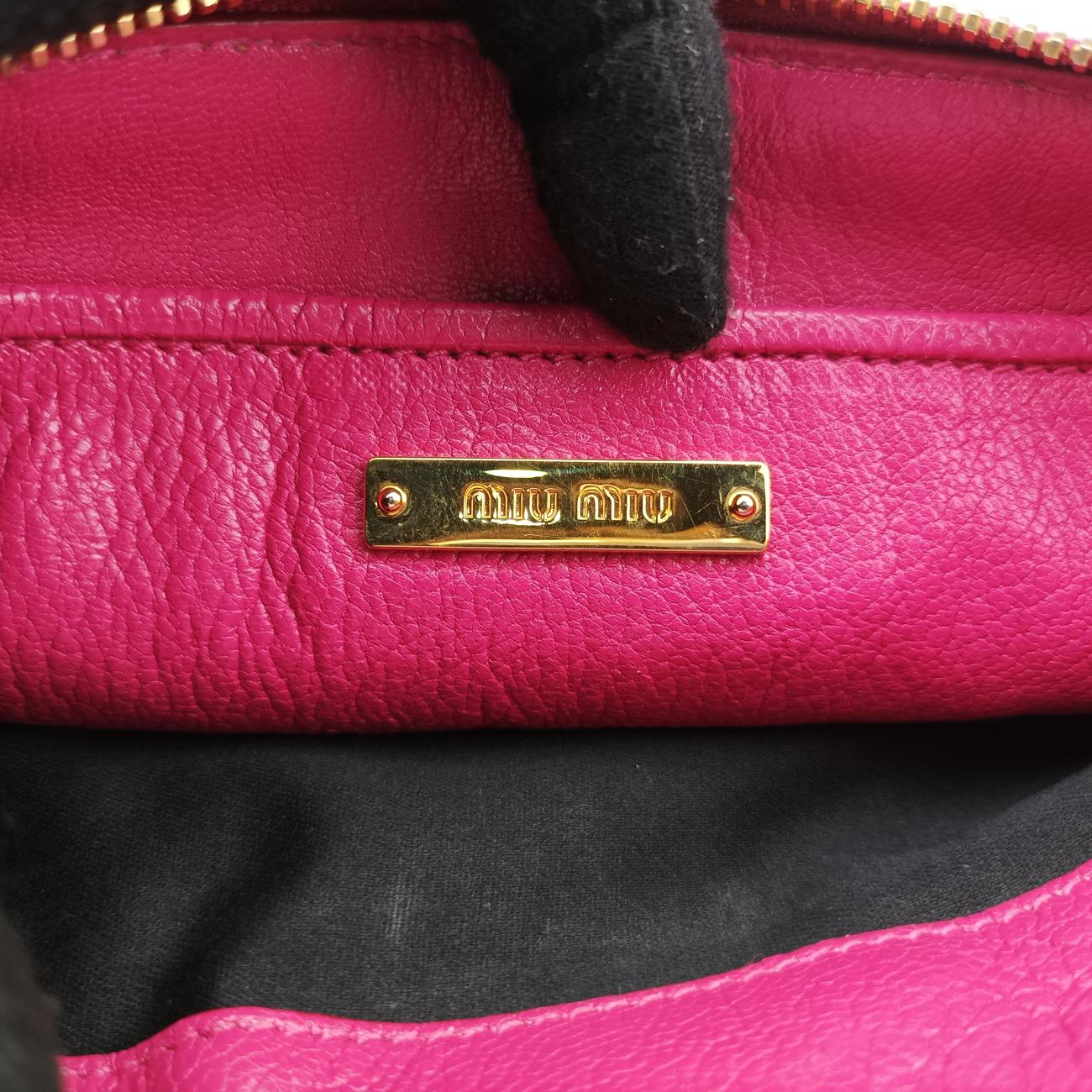 Madras Double ZipPinkLeather122マドラスダブルジップピンクレザー122