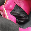Madras Double ZipPinkLeather122マドラスダブルジップピンクレザー122