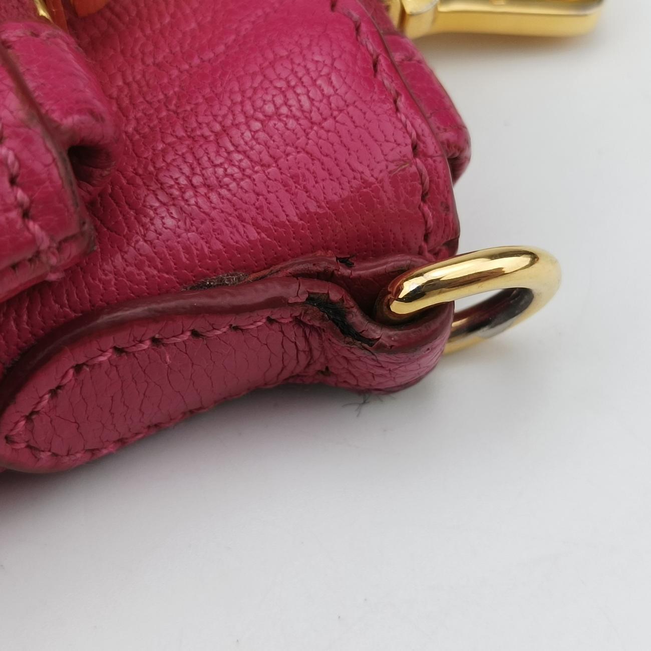 Madras Double ZipPinkLeather122マドラスダブルジップピンクレザー122